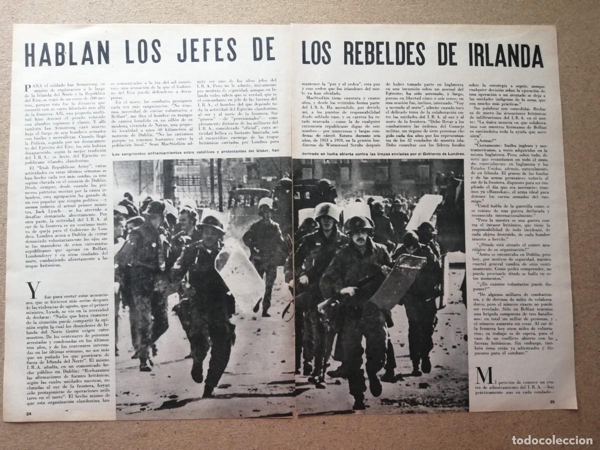 Otros art&iacute;culos de coleccionismo en papel: REPORTAJE. HABLAN LOS JEFES DE LOS REBELDES DE IRLANDA