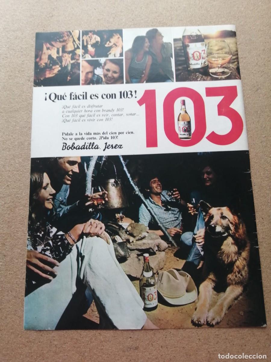 Otros art&iacute;culos de coleccionismo en papel: ANUNCIO. BRANDY 103.