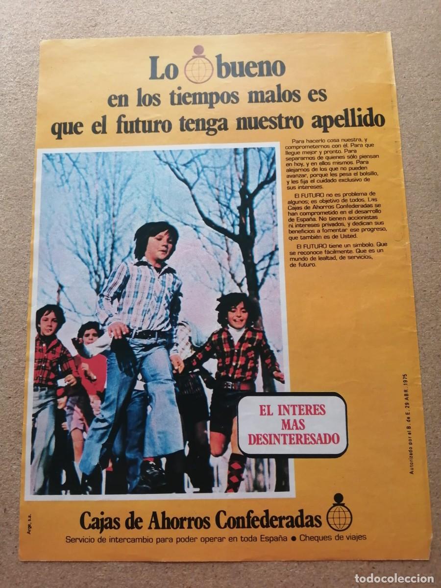 Otros art&iacute;culos de coleccionismo en papel: ANUNCIO. CAJAS DE AHORROS CONFEDERADAS