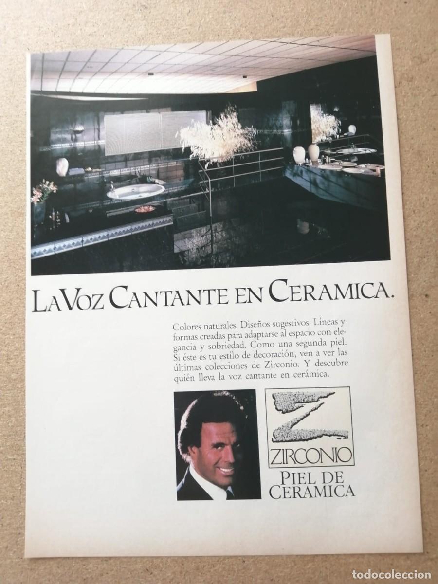 Otros art&iacute;culos de coleccionismo en papel: ANUNCIO. CERAMICAS ZIRCONIO