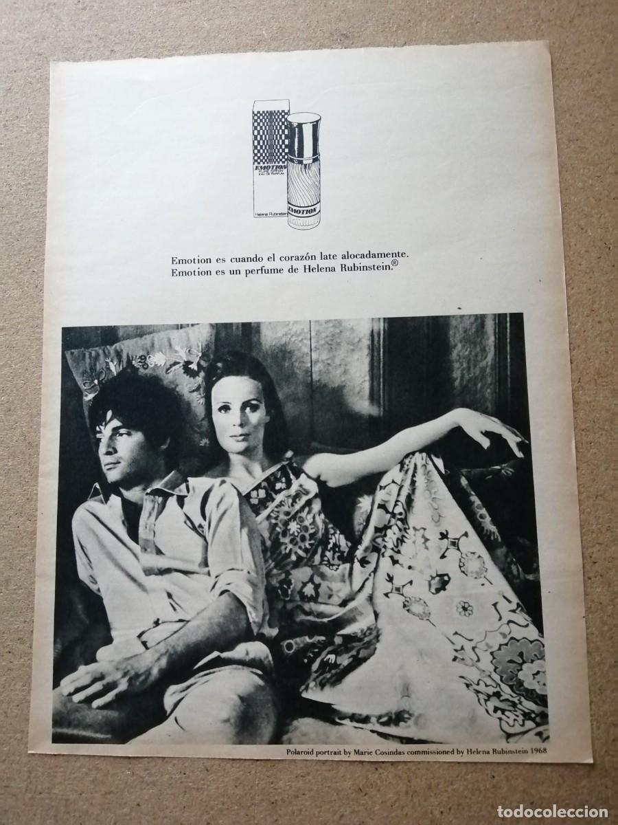 Otros art&iacute;culos de coleccionismo en papel: ANUNCIO. PERFUME EMOTION, DE HELENA RUBINSTEIN