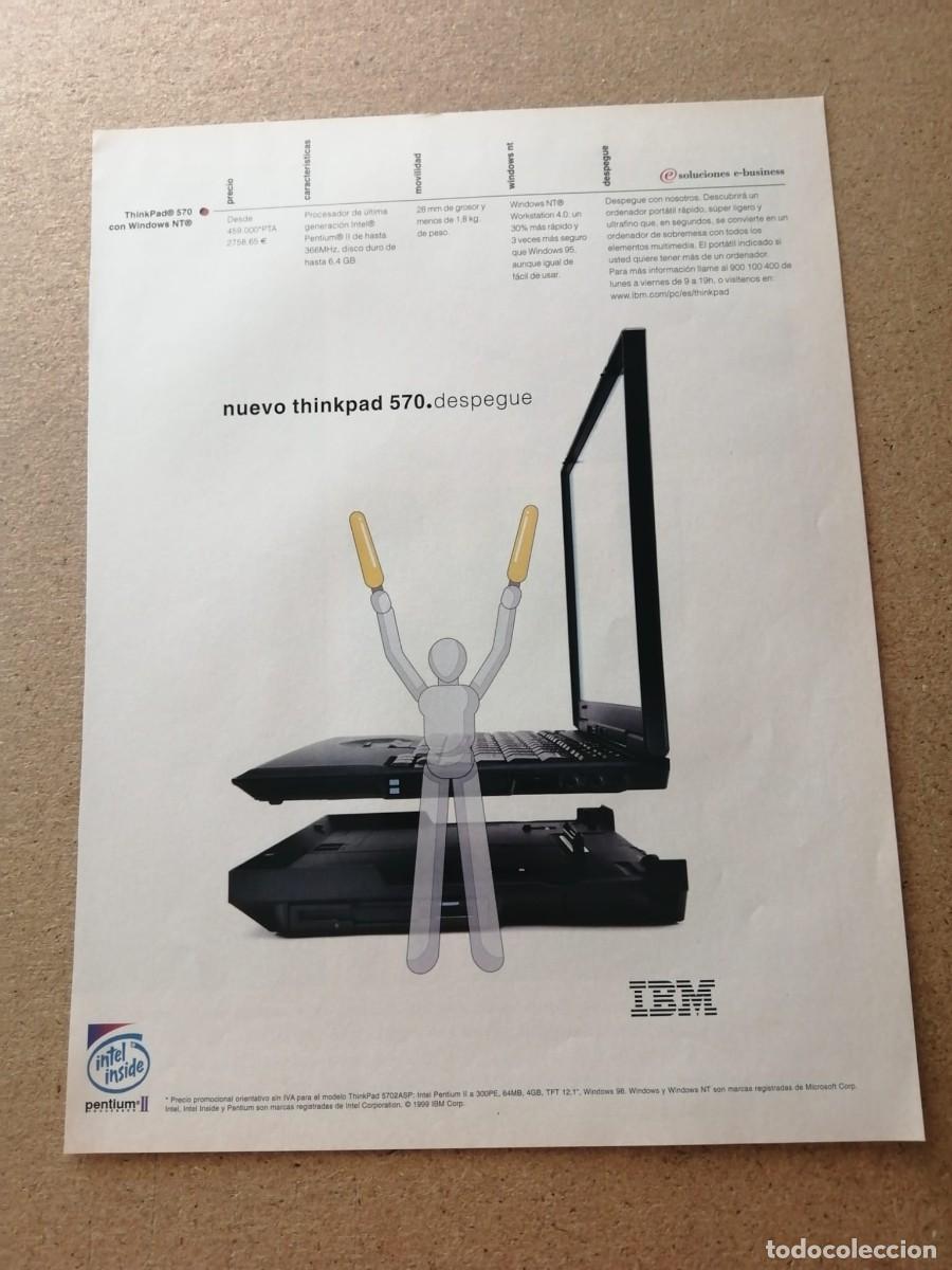 Otros art&iacute;culos de coleccionismo en papel: ANUNCIO. IBM.........