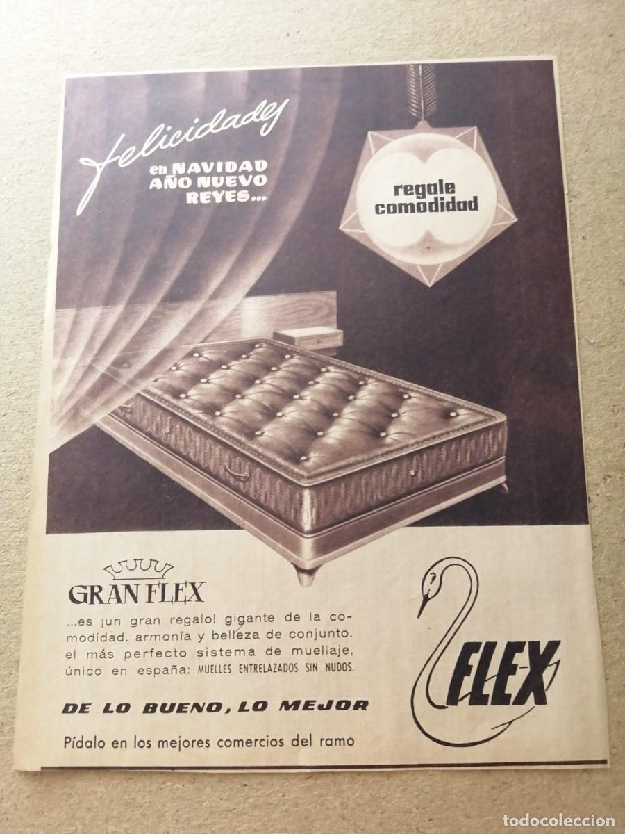 Otros art&iacute;culos de coleccionismo en papel: ANUNCIO. COLCHONES FLEX