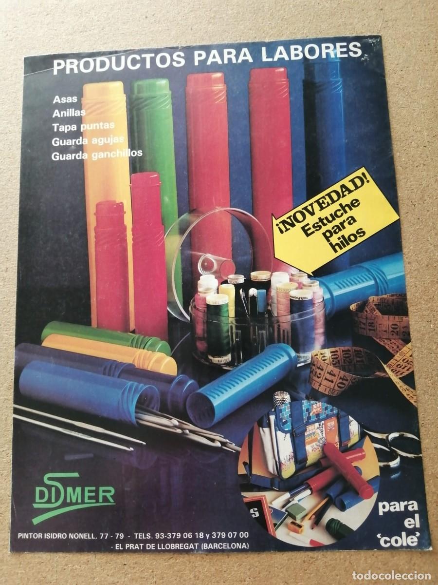 Otros art&iacute;culos de coleccionismo en papel: ANUNCIO. PRODUCTOS PARA LABORES DISMER