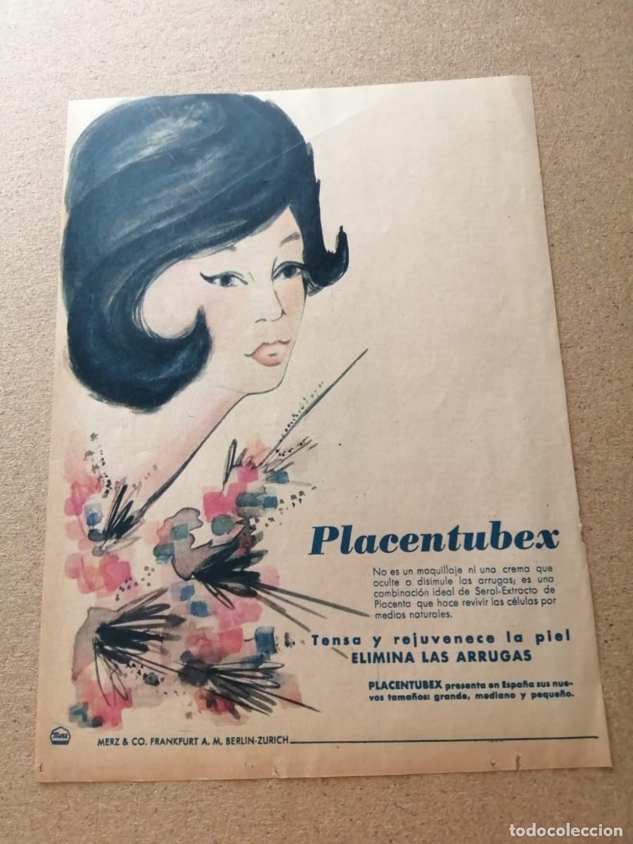 Otros art&iacute;culos de coleccionismo en papel: ANUNCIO. PLACENTUBEX ELIMINA LAS ARRUGAS