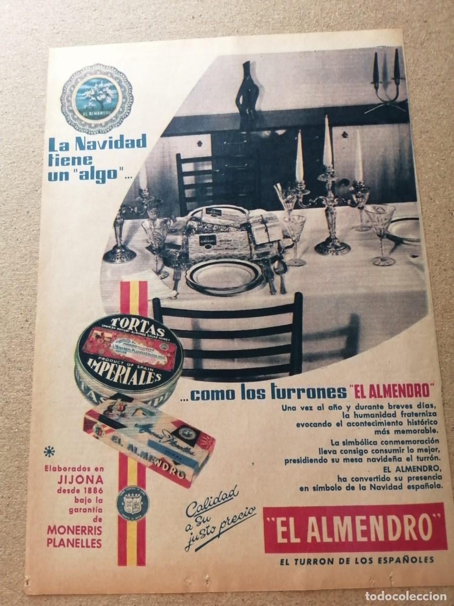 Otros art&iacute;culos de coleccionismo en papel: ANUNCIO. TURRONES EL ALMENDRO