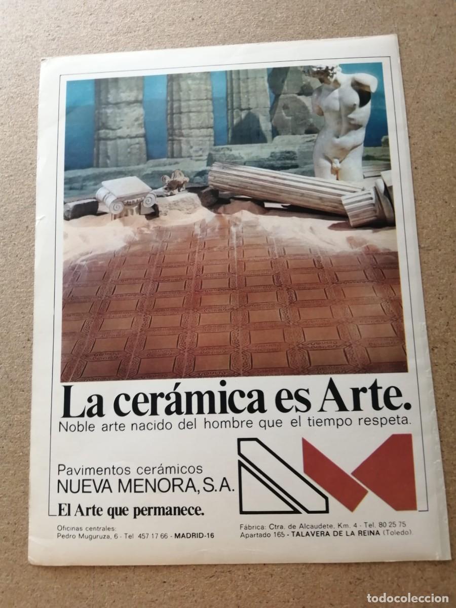 Otros art&iacute;culos de coleccionismo en papel: ANUNCIO. LA NUEVA MENORA, LA CERAMICA ES ARTE