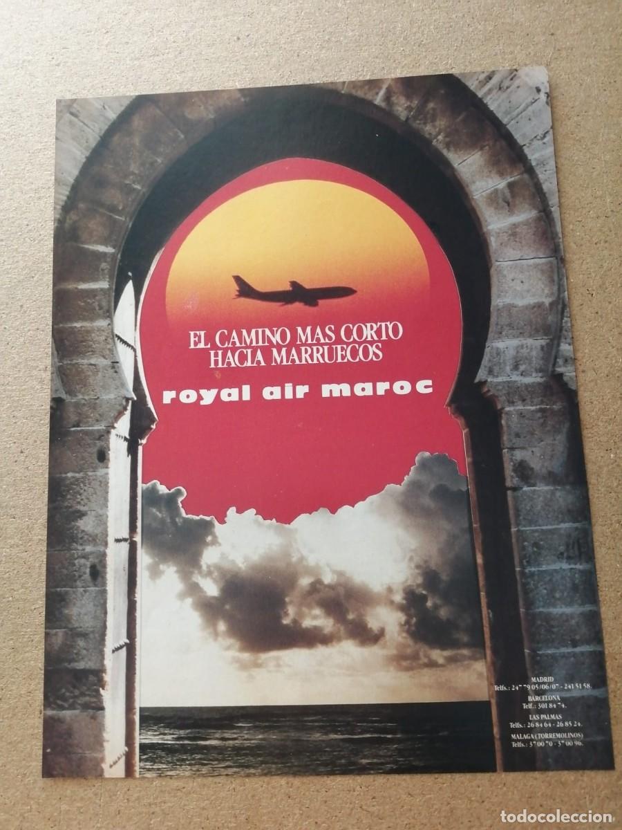 Otros art&iacute;culos de coleccionismo en papel: ANUNCIO. ROYAL AIR MAROC