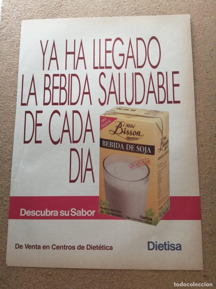 Otros art&iacute;culos de coleccionismo en papel: ANUNCIO. BEBIDA DE SOJA L' ABBE BISSON