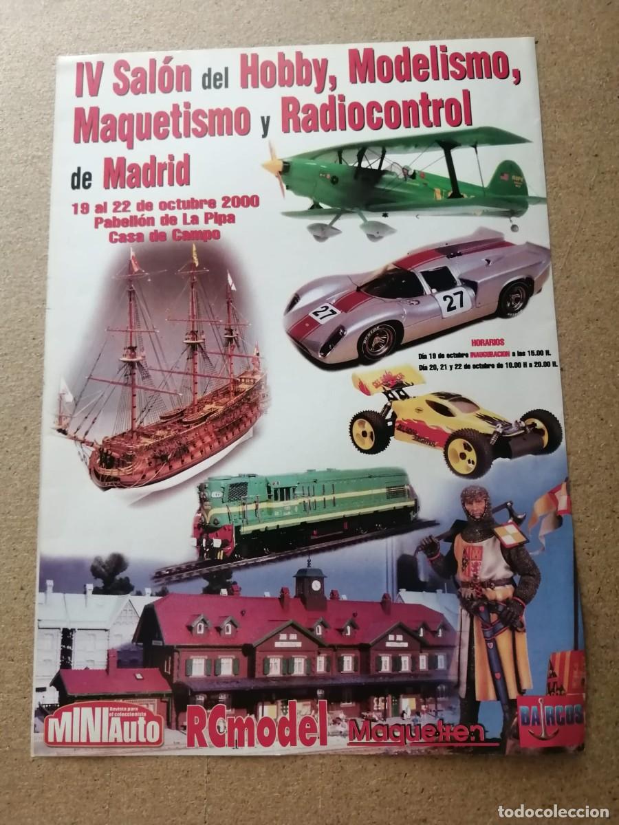 Otros art&iacute;culos de coleccionismo en papel: ANUNCIO. IV SALON DEL HOBBY, MODELISMO, MAQUETISMO Y RADIOCONTROL, DE MADRID (2000)