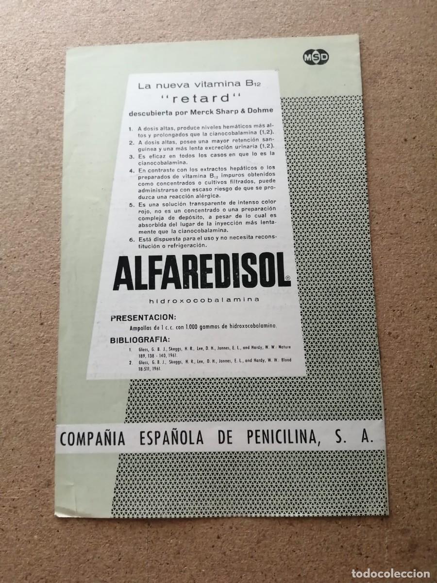 Otros art&iacute;culos de coleccionismo en papel: ANUNCIO. ALFAREDISOL