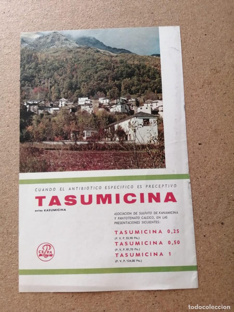 Otros art&iacute;culos de coleccionismo en papel: ANUNCIO. TASUMICINA.
