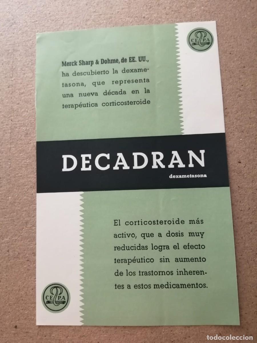 Otros art&iacute;culos de coleccionismo en papel: ANUNCIO. DECADRAN...