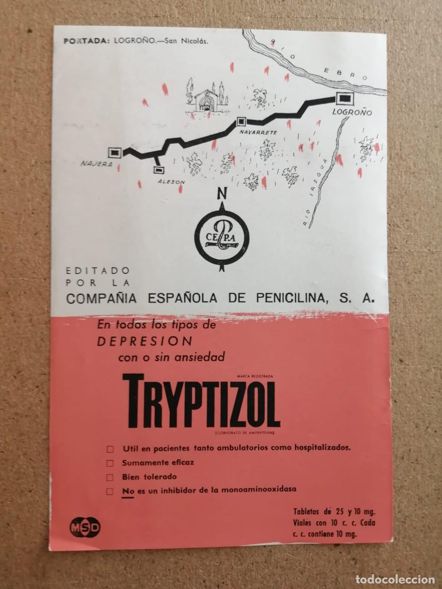 Otros art&iacute;culos de coleccionismo en papel: ANUNCIO. TRYPTIZOL PARA LA DEPRESION Y ANSIEDAD