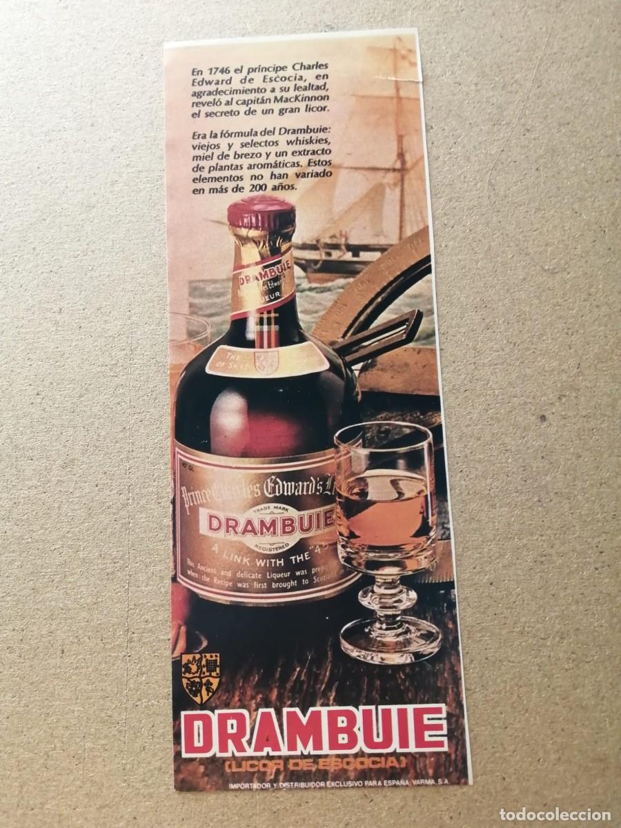 Otros art&iacute;culos de coleccionismo en papel: ANUNCIO. DRAMBUIE, LICOR DE ESCOCIA