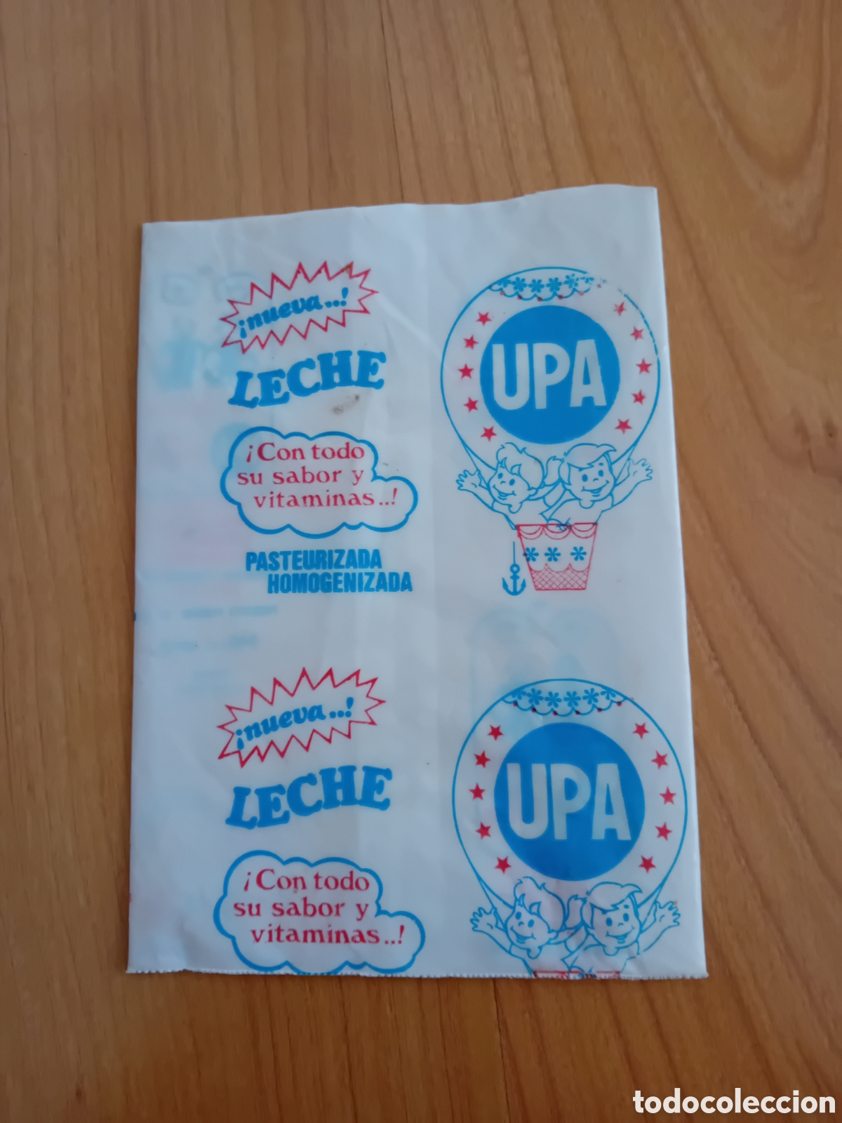 Otros art&iacute;culos de coleccionismo en papel: BOLSA DE PL&Aacute;STICO DE LA LECHE UPA. UNILECHE. PER&Uacute;. A&Ntilde;OS 80