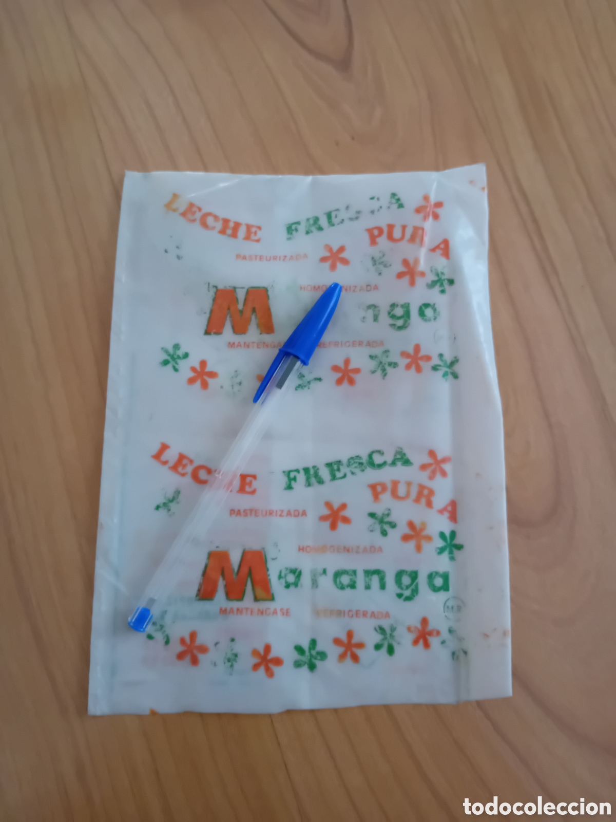 Otros art&iacute;culos de coleccionismo en papel: BOLSA DE PL&Aacute;STICO DE LA LECHE MARANGA. PER&Uacute;. A&Ntilde;OS 80