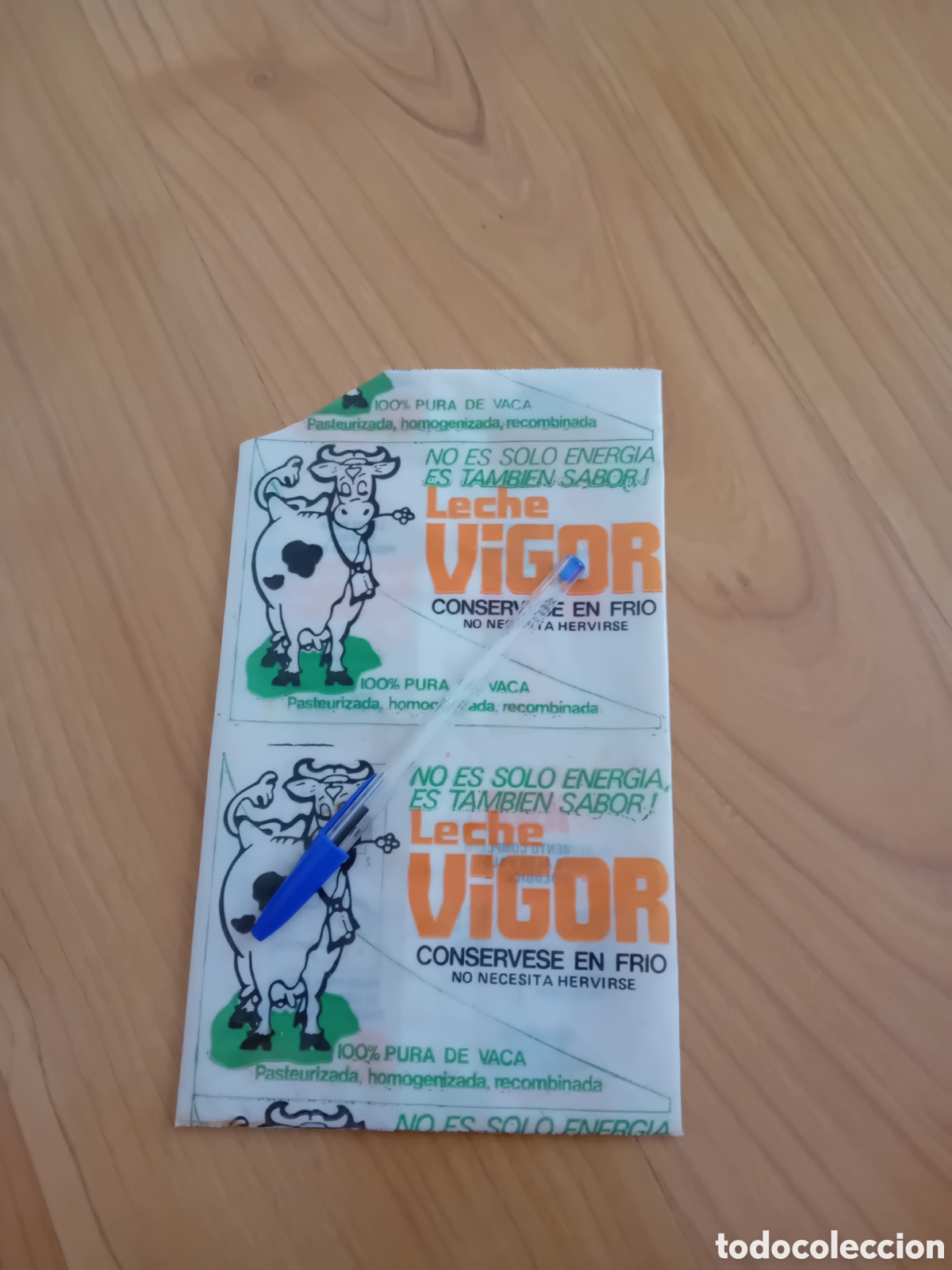 Otros art&iacute;culos de coleccionismo en papel: BOLSA DE PL&Aacute;STICO DE LA LECHE VIGOR. PER&Uacute;. A&Ntilde;OS 80
