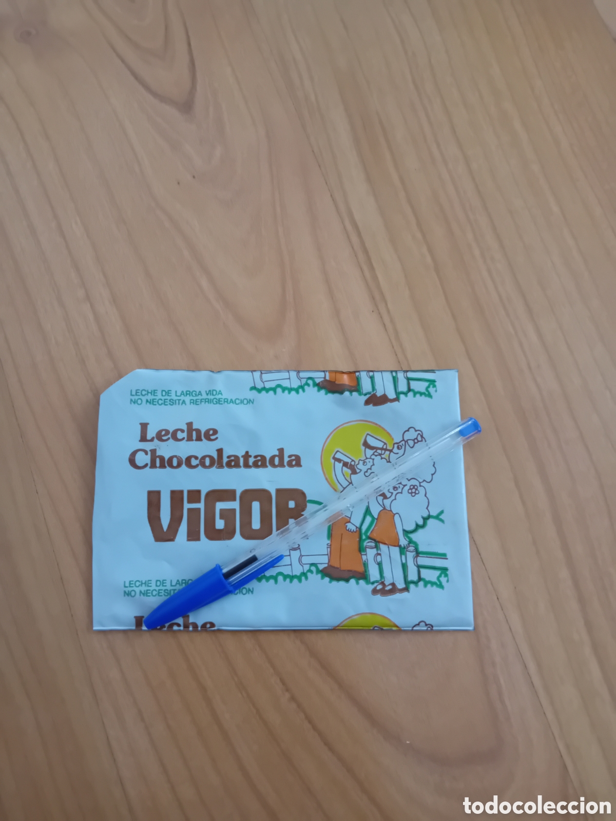 Otros art&iacute;culos de coleccionismo en papel: BOLSA DE PL&Aacute;STICO DE LA LECHE CHOCOLATADA VIGOR. EGASA. PER&Uacute;. A&Ntilde;OS 80