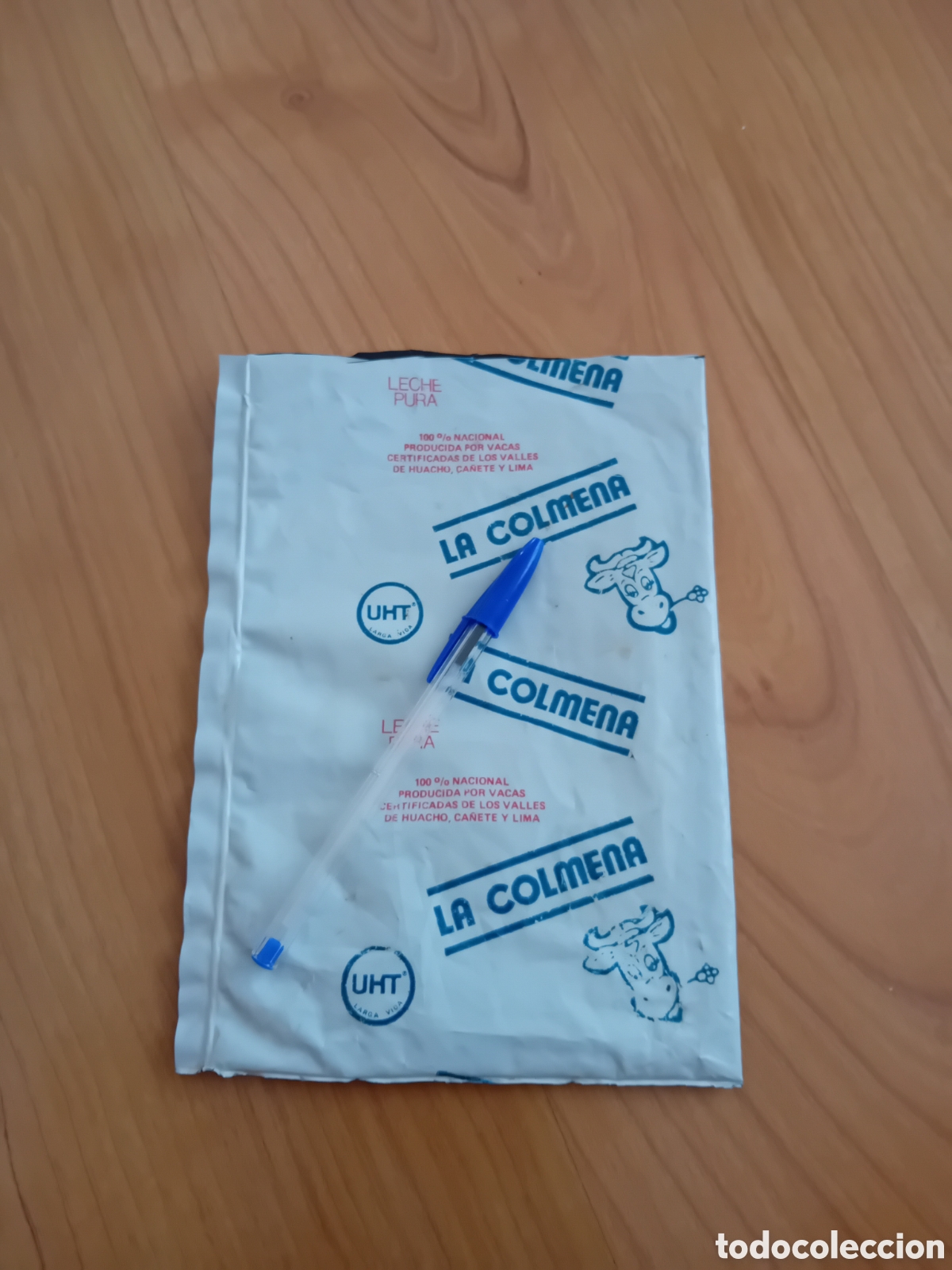 Otros art&iacute;culos de coleccionismo en papel: BOLSA DE PL&Aacute;STICO DE LA LECHE LA COLMENA. PER&Uacute;. A&Ntilde;OS 80