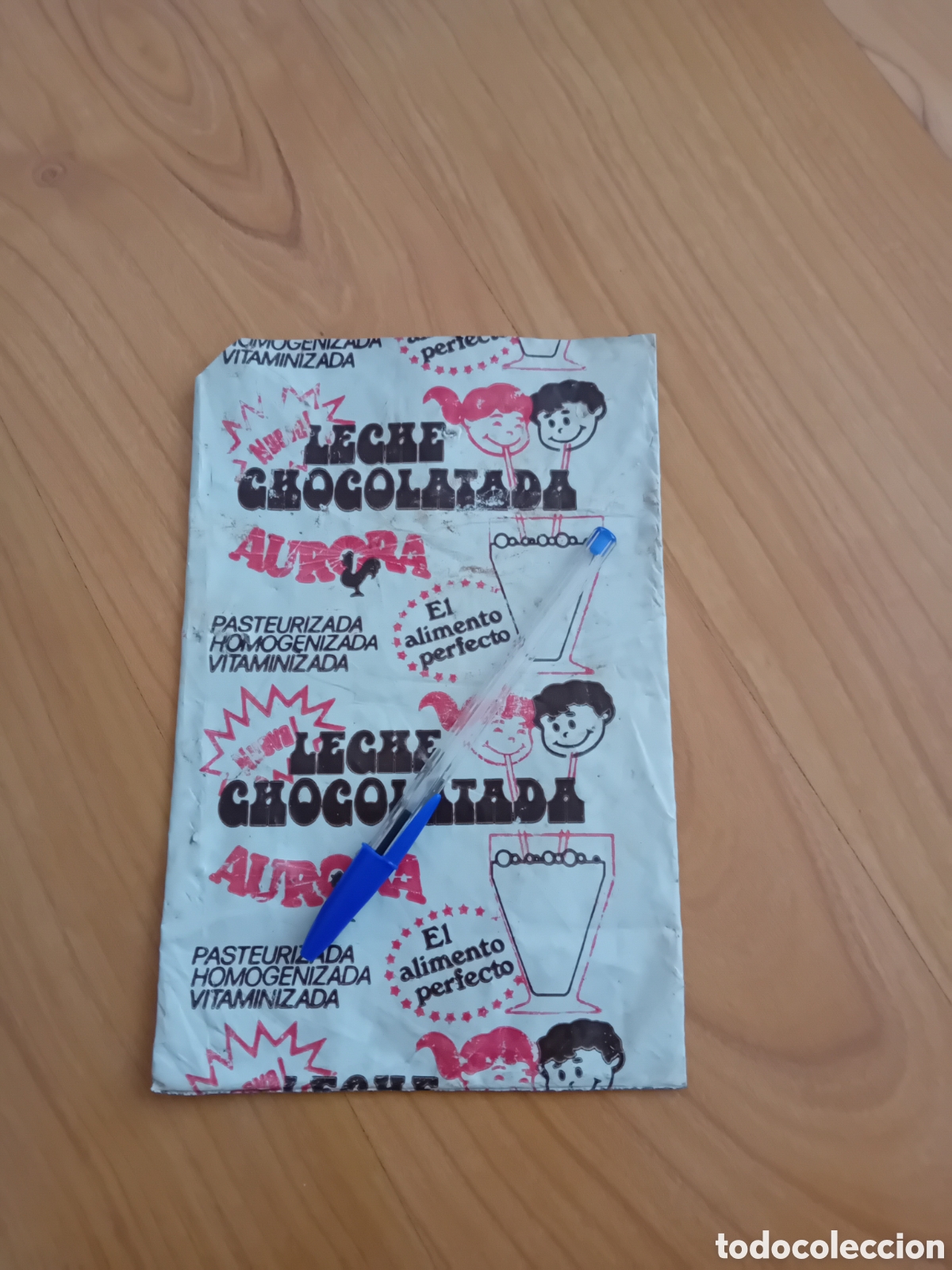 Otros art&iacute;culos de coleccionismo en papel: BOLSA DE PL&Aacute;STICO DE LA LECHE CHOCOLATADA AURORA. PER&Uacute;. A&Ntilde;OS 80