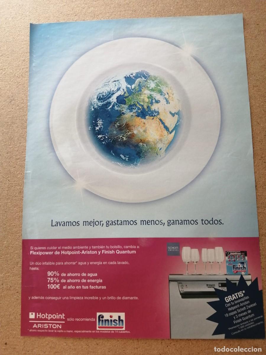 Otros art&iacute;culos de coleccionismo en papel: ANUNCIO. LAVAVAJILLAS BRILLANTE FINISH