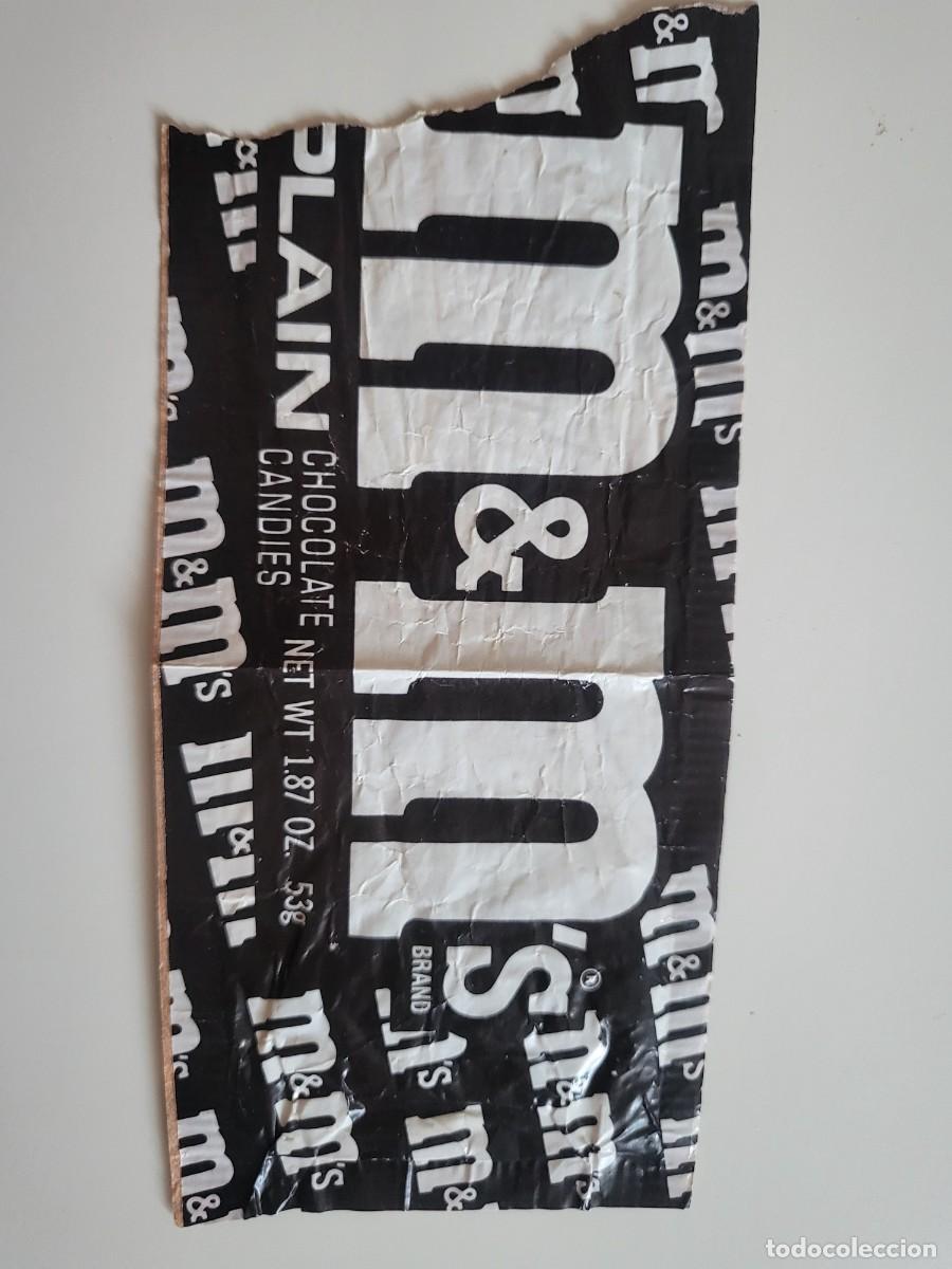 Otros art&iacute;culos de coleccionismo en papel: Envoltorio original M&M's Chocolate Candies Vintage &ndash; Mars &ndash; Multipack &ndash; A&ntilde;os 80/90