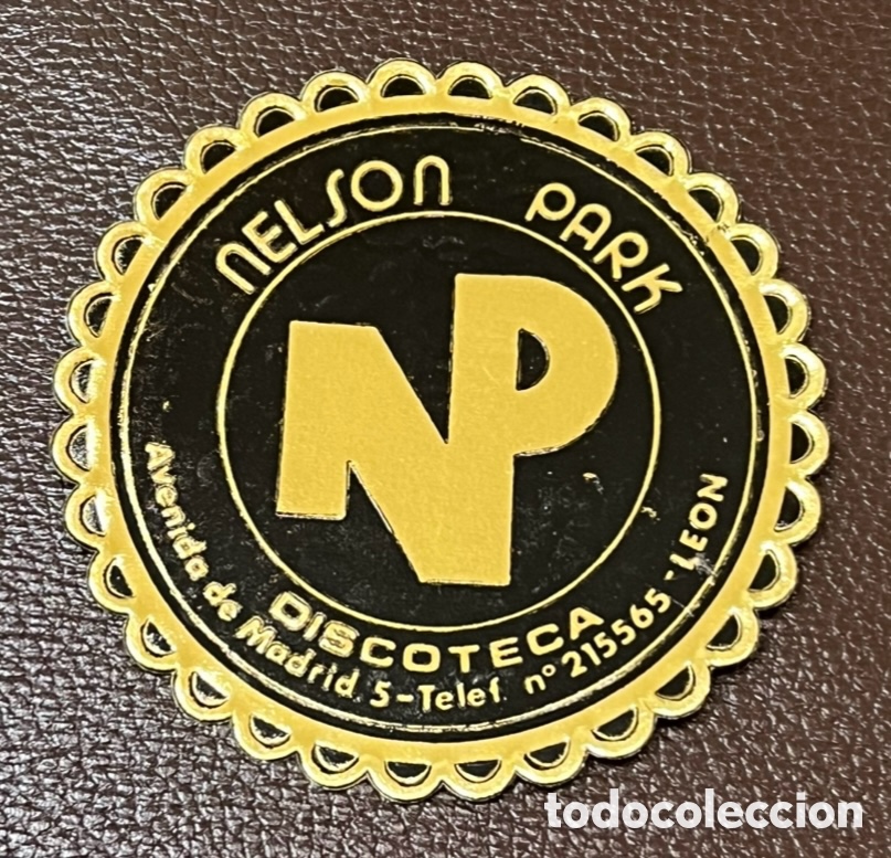 Otros art&iacute;culos de coleccionismo en papel: Posavasos. Discoteca NELSON PARK. Le&oacute;n. A&ntilde;os 70.
