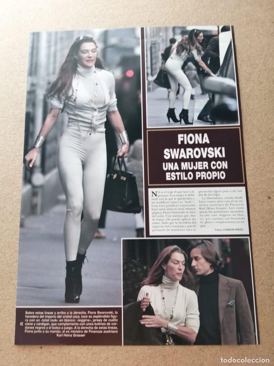Otros art&iacute;culos de coleccionismo en papel: REPORTAJE. FIONA SWAROVSKI UNA MUJER CON ESTILO PROPIO