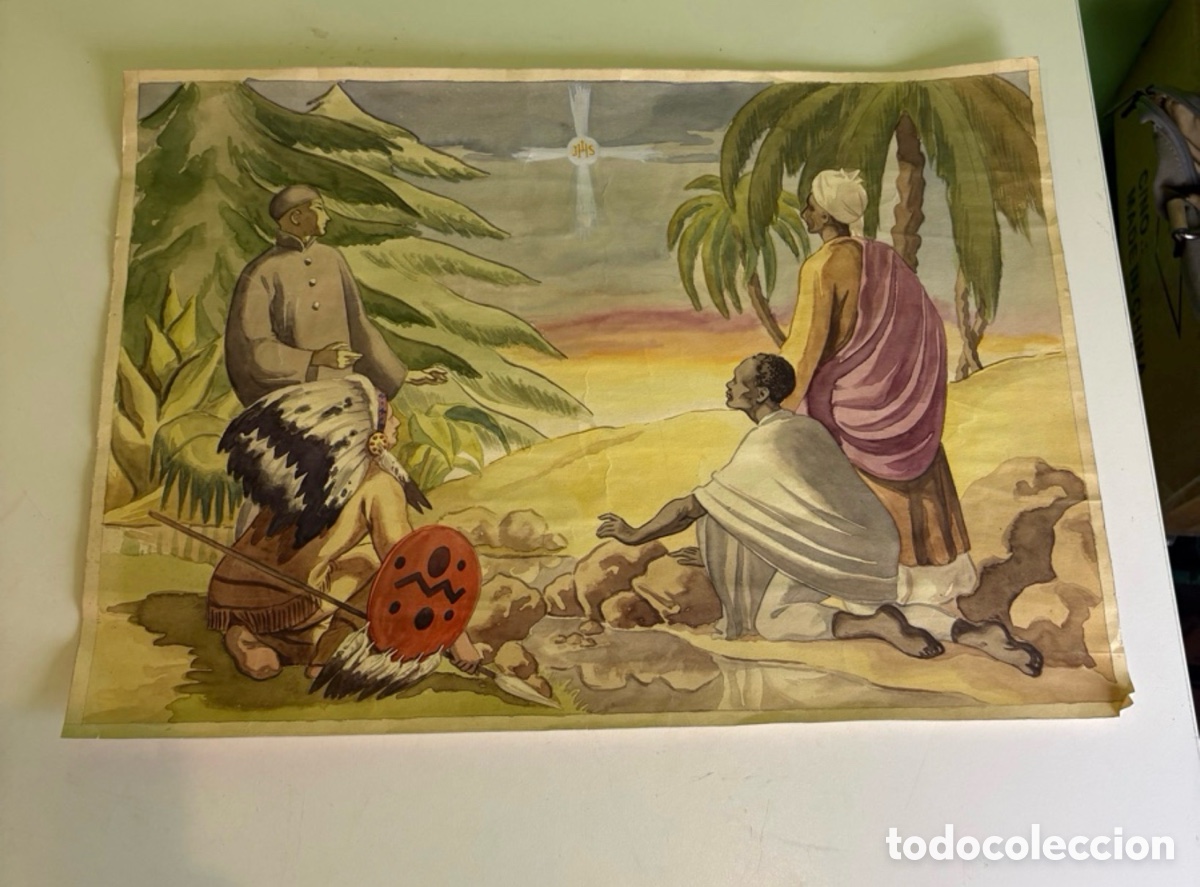 Sammelleidenschaft Andere Papierartikel: Carles Prun&eacute;s (1937-2017) &ndash; Escena misionera y evangelizaci&oacute;n sobre papel