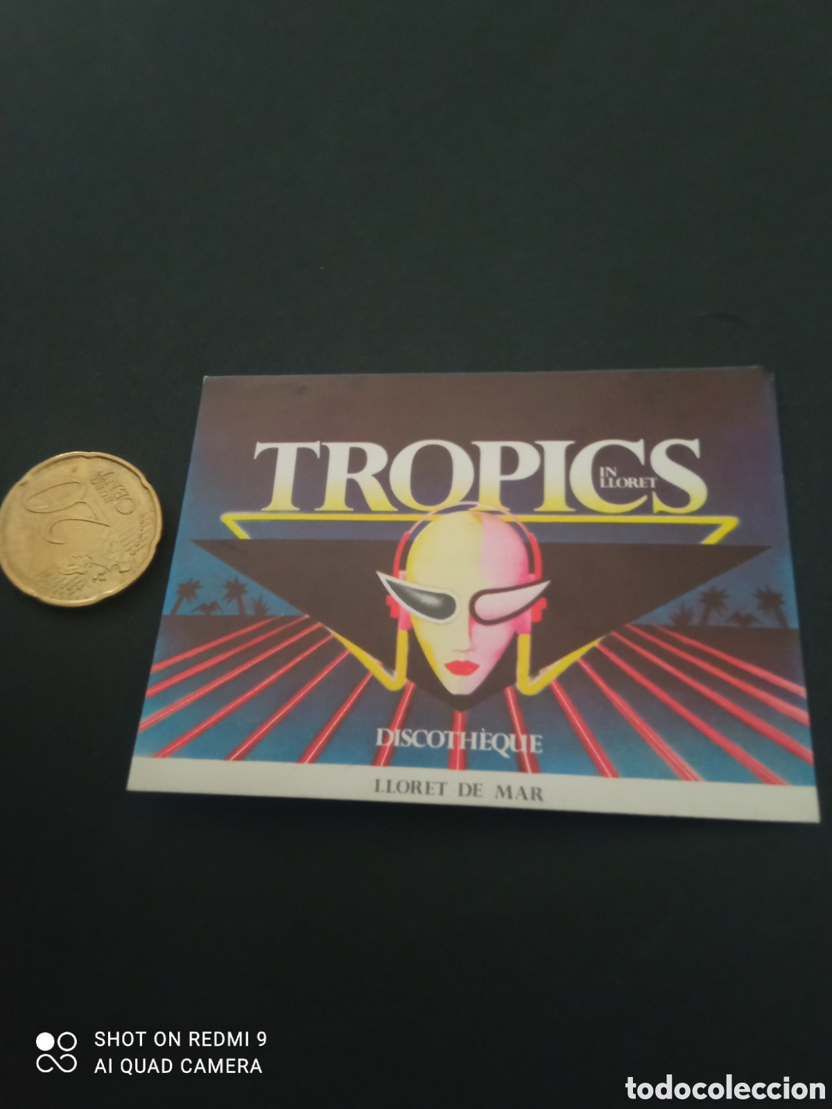 Collectionnisme Papier divers: ANTIGUA TARJETA DE VISITA A&Ntilde;OS 80S RATEZA ( TROPICS)