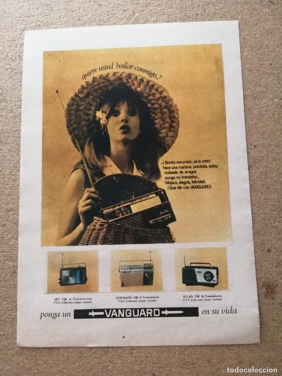 Collectionnisme Papier divers: ANUNCIO. PONGA UN VANGUARD EN SU VIDA