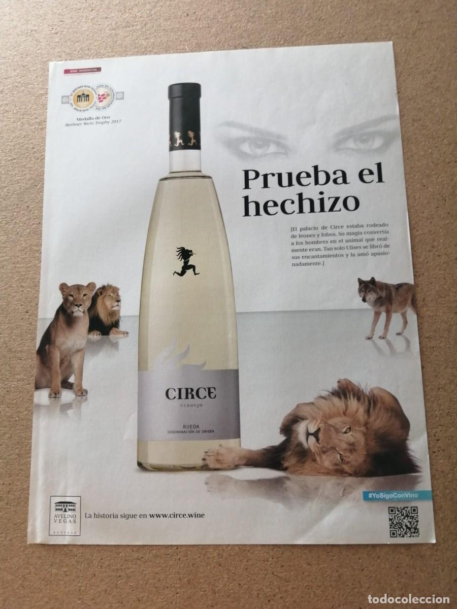 Collectionnisme Papier divers: ANUNCIO. CIRCE VERDEJO - RUEDA