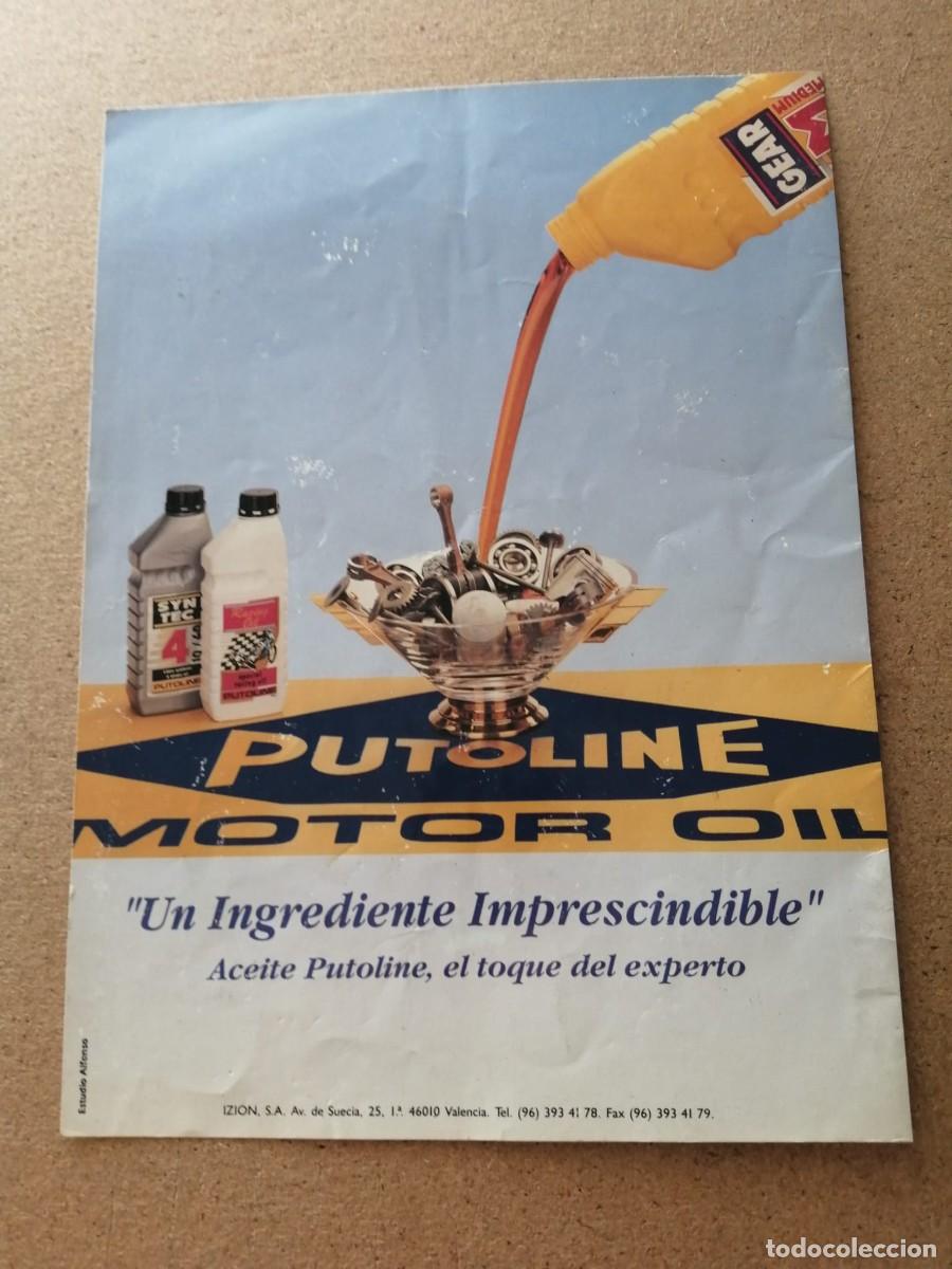 Collectionnisme Papier divers: ANUNCIO. PUTOLINE MOTOR OIL