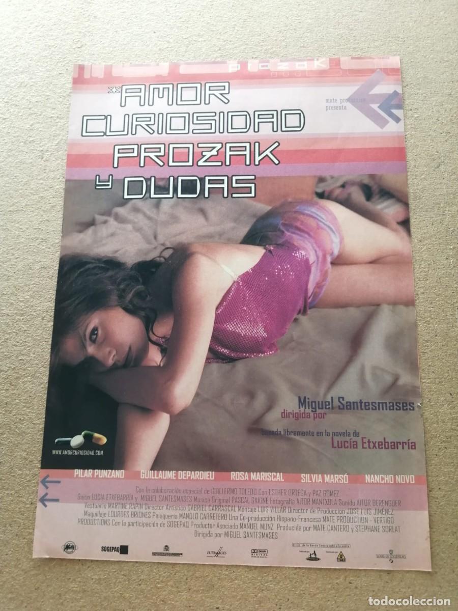 Collectionnisme Papier divers: ANUNCIO CINE. AMOR, CURIOSIDAD, PROZAK Y DUDAS