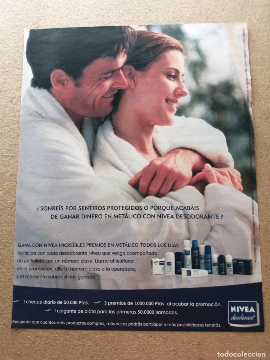 Collectionnisme Papier divers: ANUNCIO. DESODORANTE NIVEA