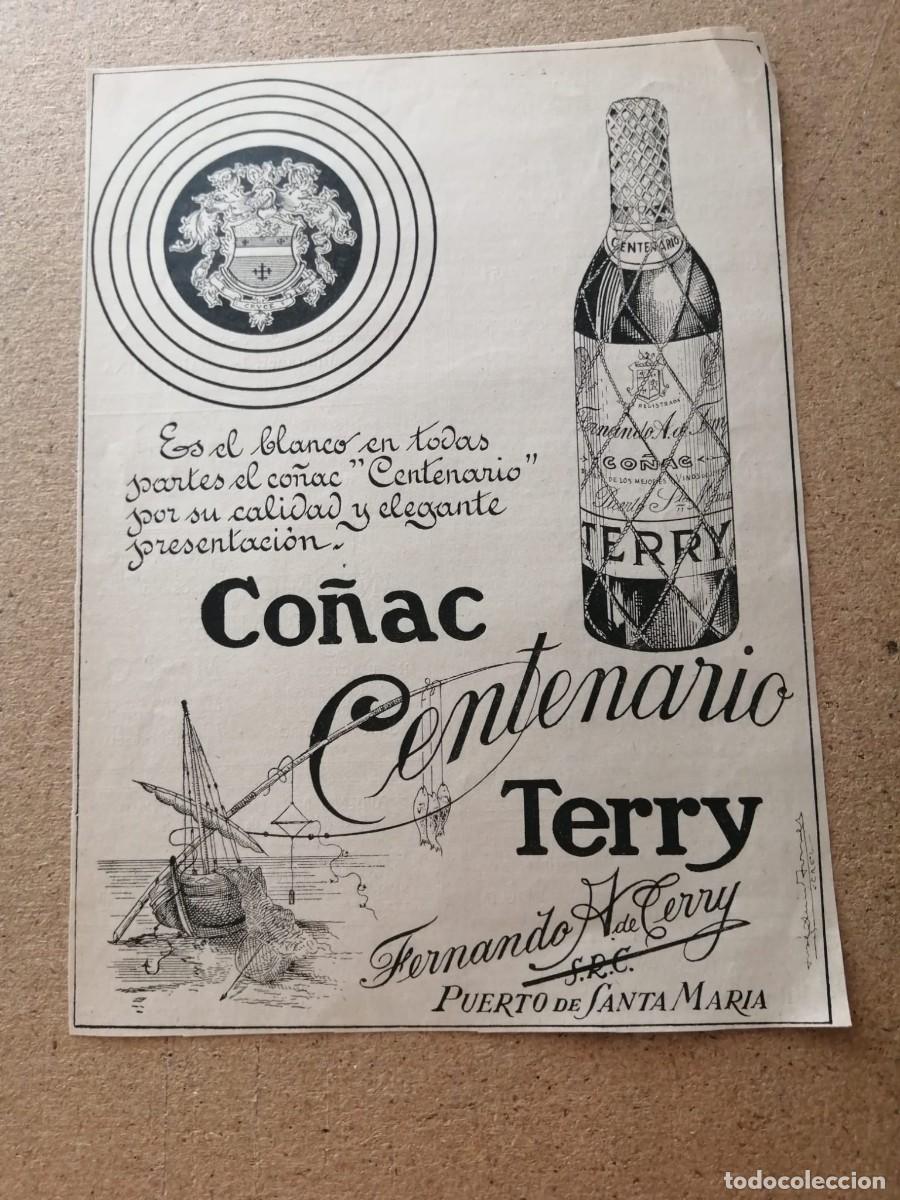 Collectionnisme Papier divers: ANUNCIO. BRANDY CENTENARIO TERRY