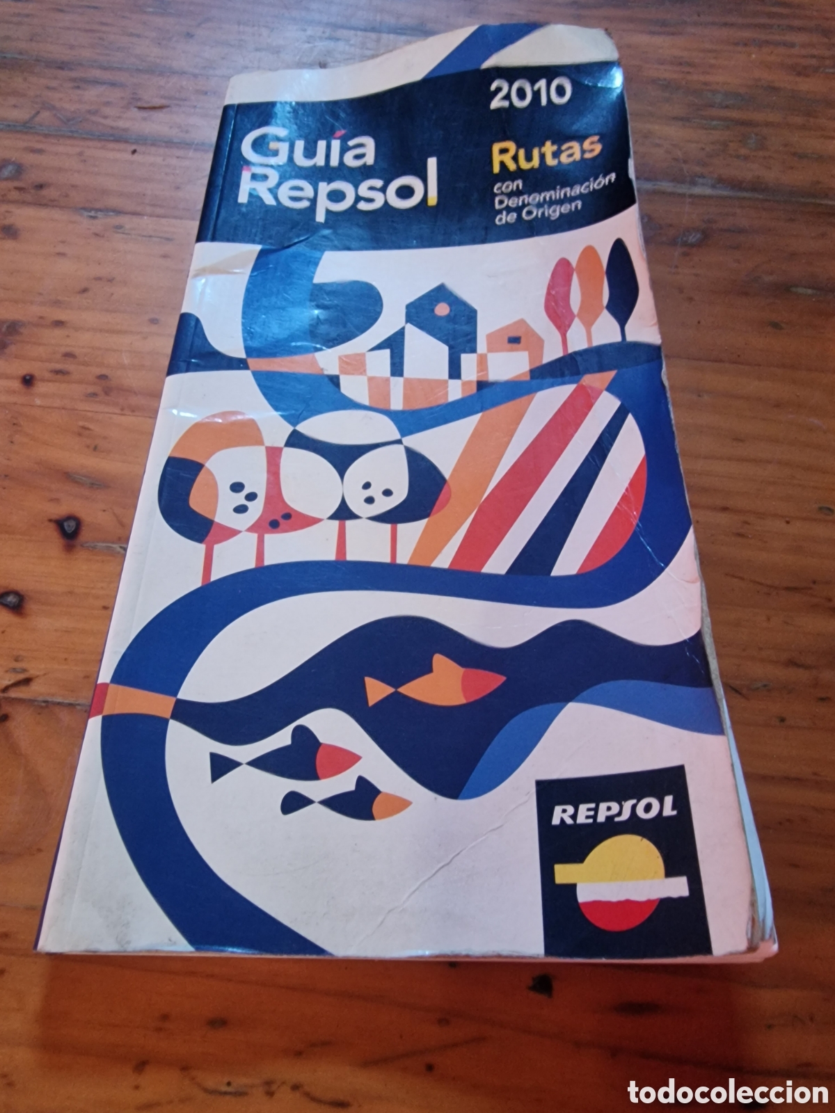 Otros art&iacute;culos de coleccionismo en papel: Gu&iacute;a repsol rutas con denominaci&oacute;n de origen 2010