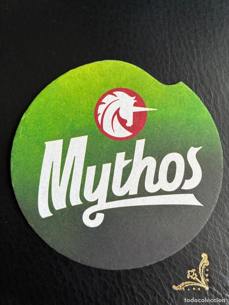 Otros art&iacute;culos de coleccionismo en papel: POSAVASOS de cerveza griega MYTHOS beer birra