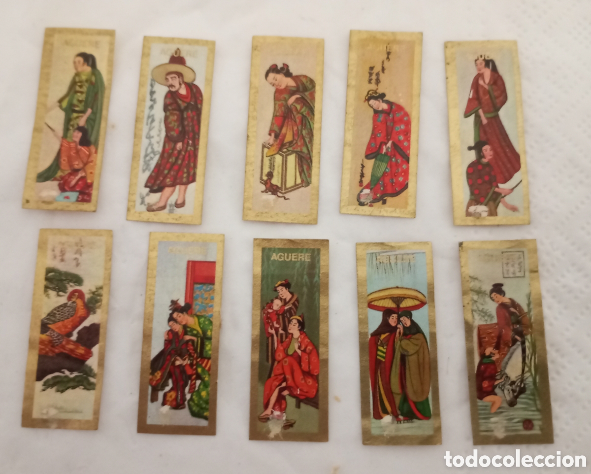Otros art&iacute;culos de coleccionismo en papel: 10 vitolas de Aguere arte asiatico