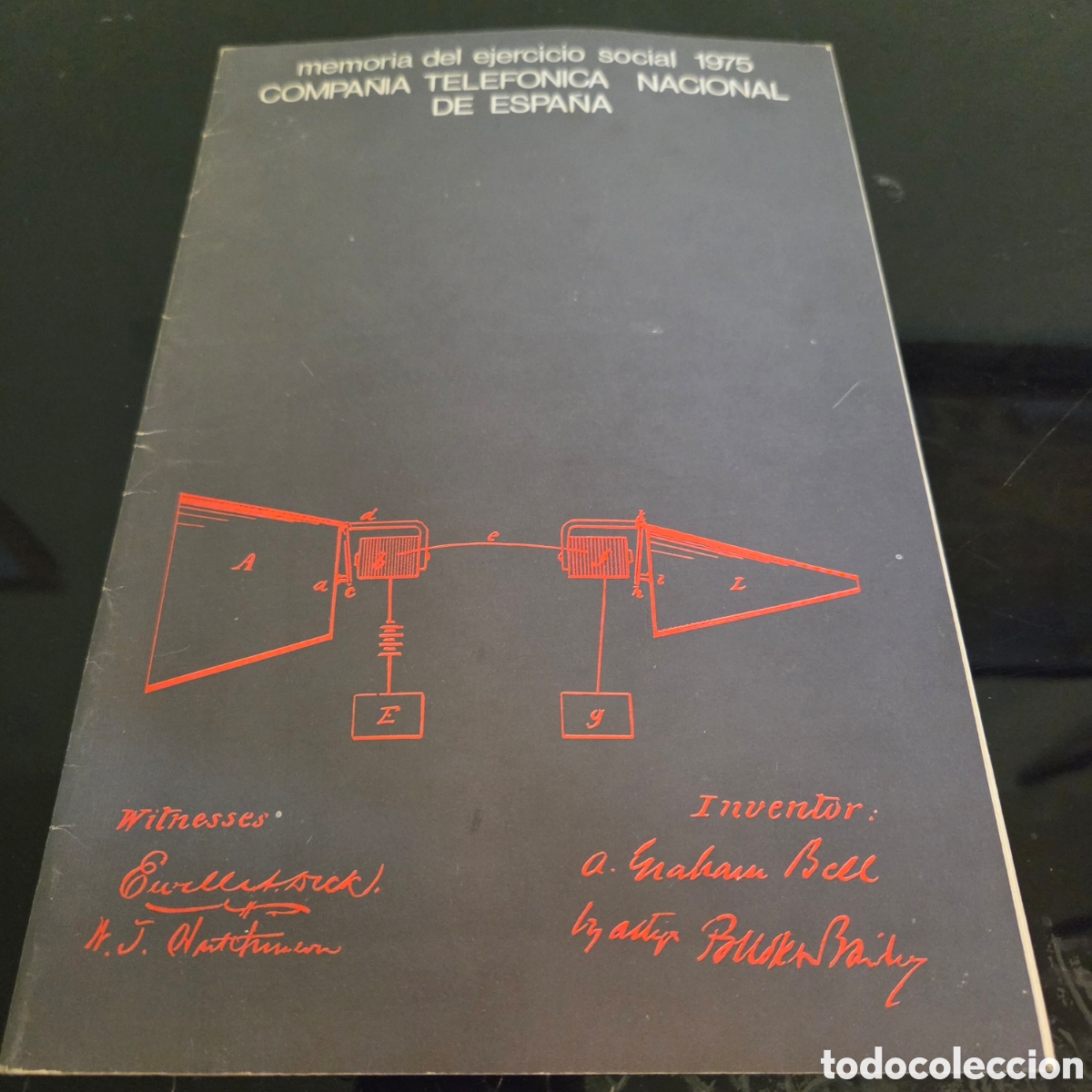 Outros artigos de papel: Compa&ntilde;&iacute;a telef&oacute;nica nacional de Espa&ntilde;a 1975