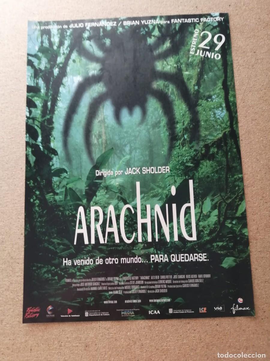 Sammelleidenschaft Andere Papierartikel: ANUNCIO CINE. ARACHNID (JACK SHOLDER)