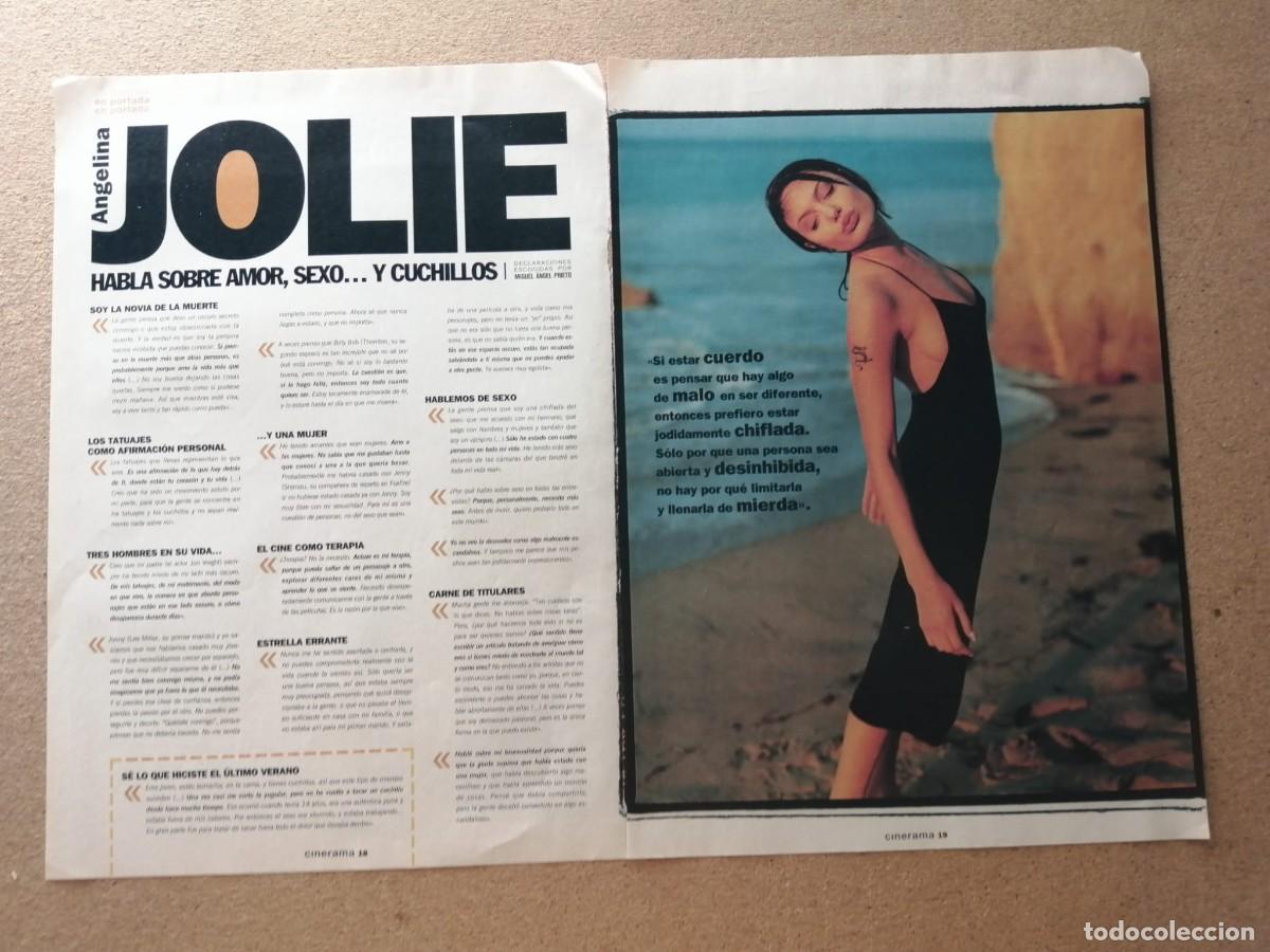 Otros art&iacute;culos de coleccionismo en papel: REPORTAJE. ANGELINA JOLIE
