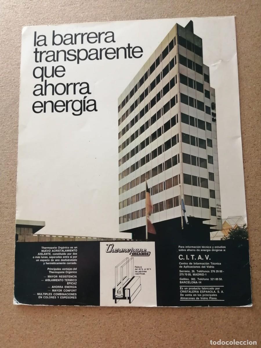 Otros art&iacute;culos de coleccionismo en papel: ANUNCIO. THERMOPANE ORGANICO