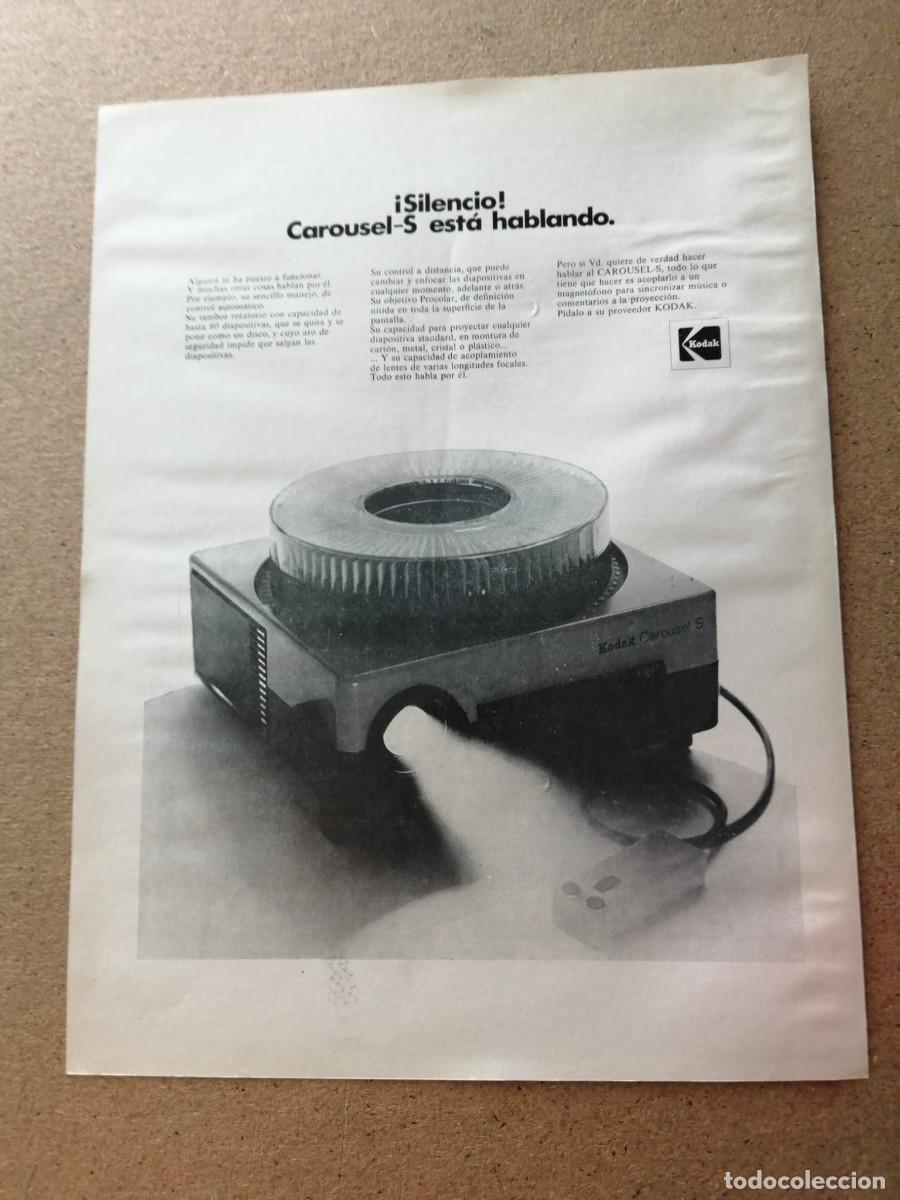 Otros art&iacute;culos de coleccionismo en papel: ANUNCIO. KODAK, CAROUSEL 5