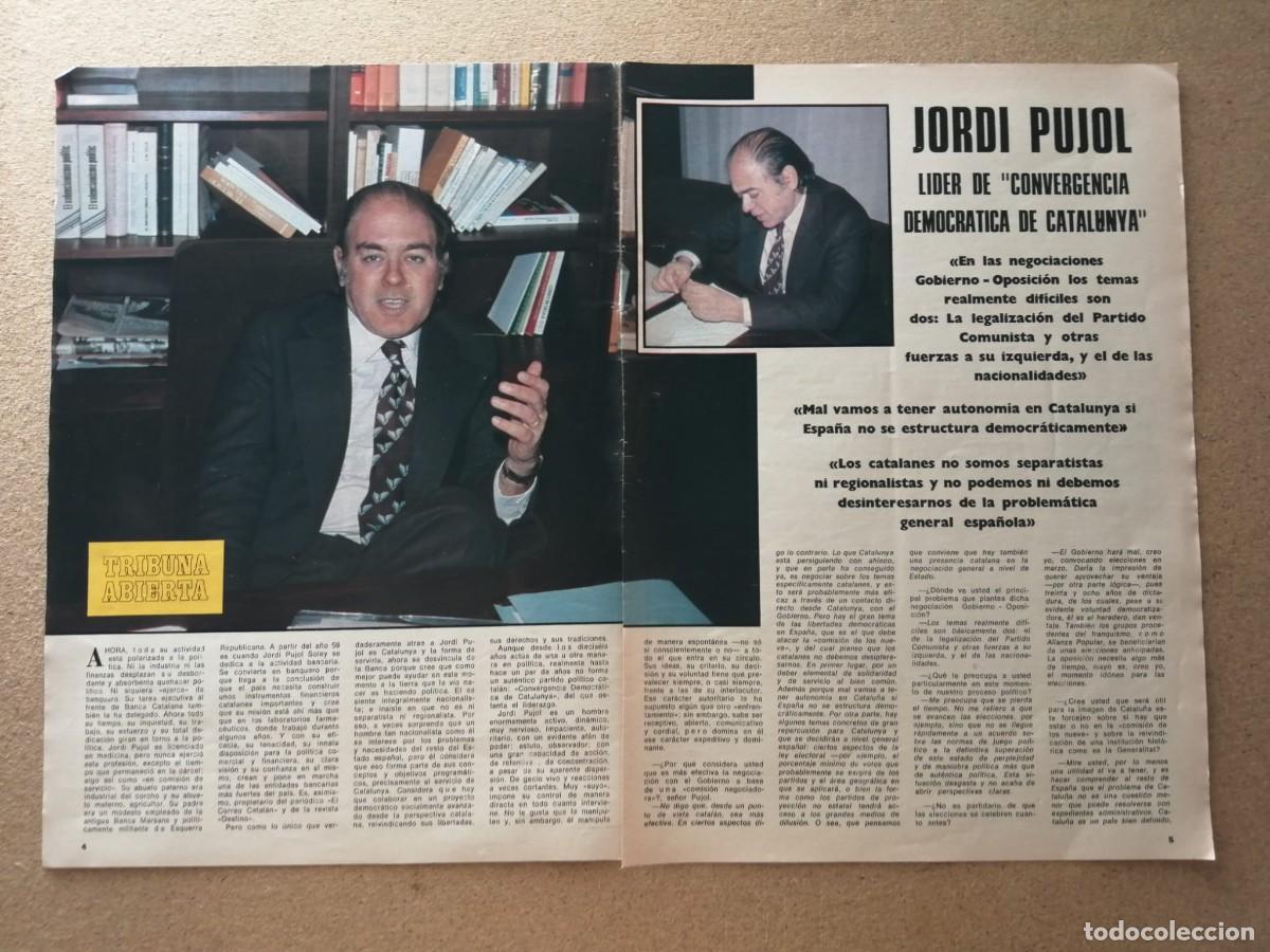 Sammelleidenschaft Andere Papierartikel: REPORTAJE. JORDI PUJOL