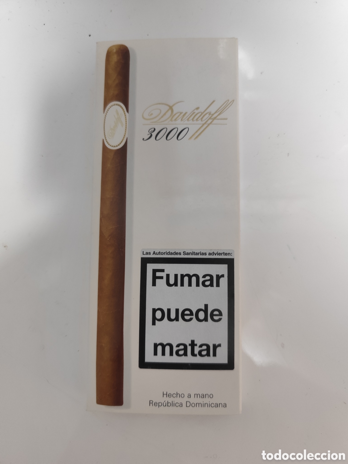 Otros art&iacute;culos de coleccionismo en papel: Caja de Puros Davidoff 3000