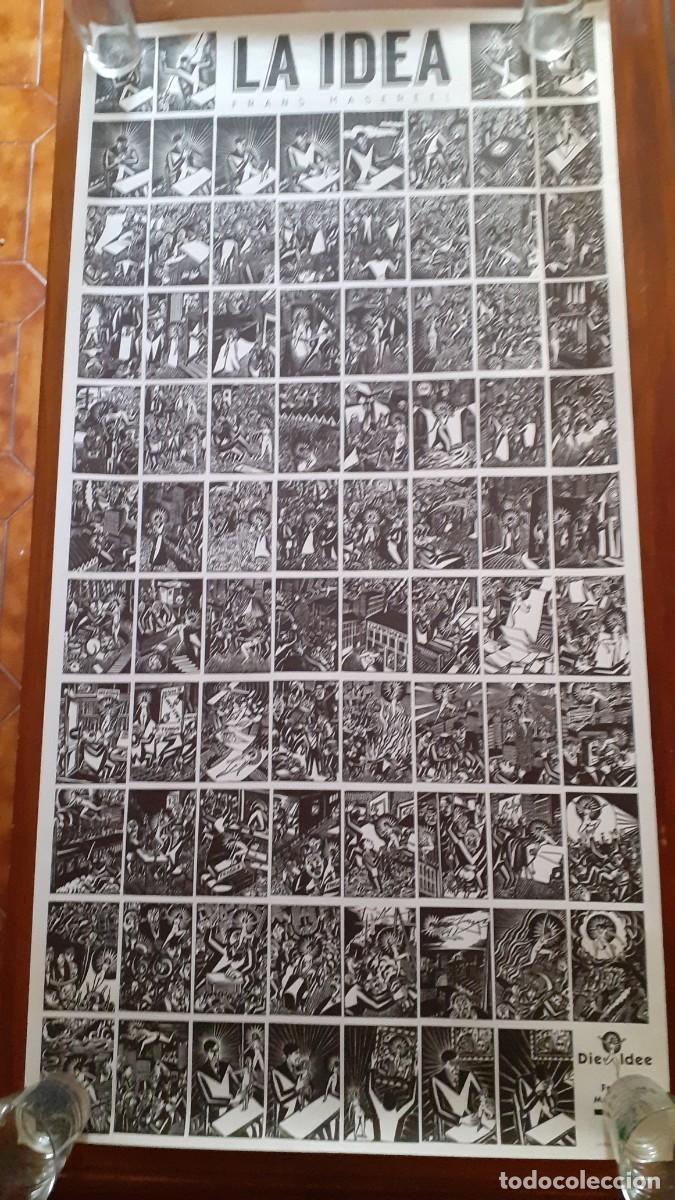 Collectionnisme Papier divers: LA IDEA. Frans Maserel .Poster