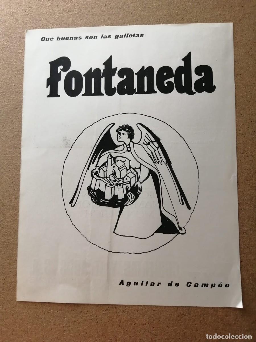 Otros art&iacute;culos de coleccionismo en papel: ANUNCIO. GALLETAS FONTANEDA