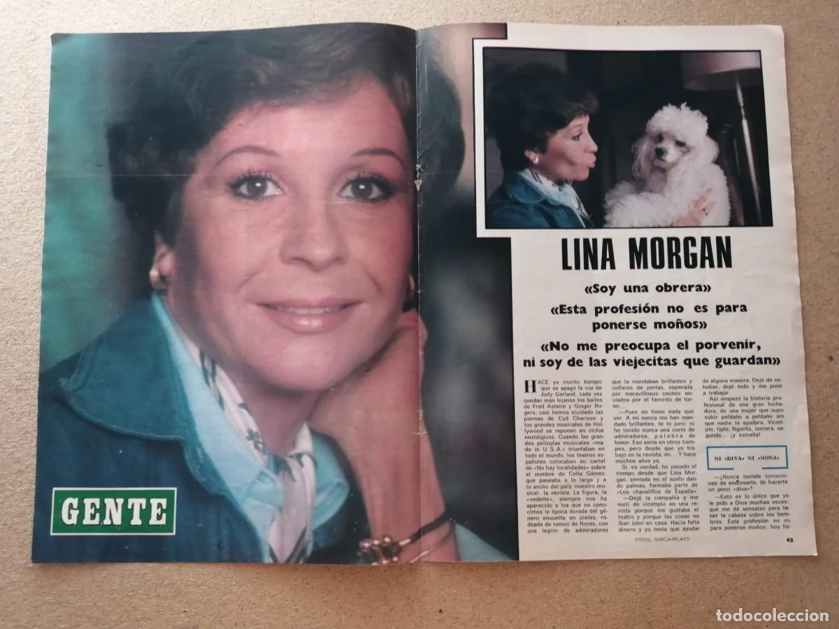 Altri oggetti di carta: REPORTAJE. LINA MORGAN